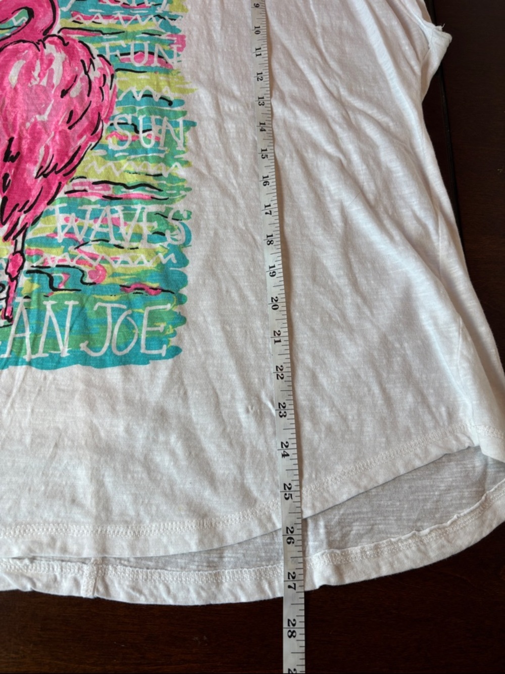 Caribbean Joe Size 2X Cotton Graphic Short Sleeve Tee Shirt Flamingo - Picture 6 of 6